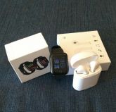 KIT SMART WATCH COMPLETO + FONE DE OUVIDO BLUETOOTH